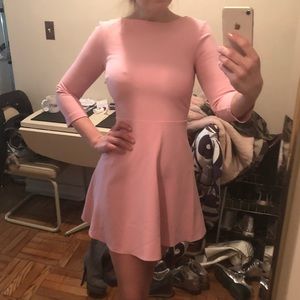 Zara Woman Baby Doll Pink Dress